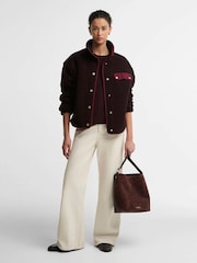 Barbour® Purple Mabel Fleece - Image 3 of 6