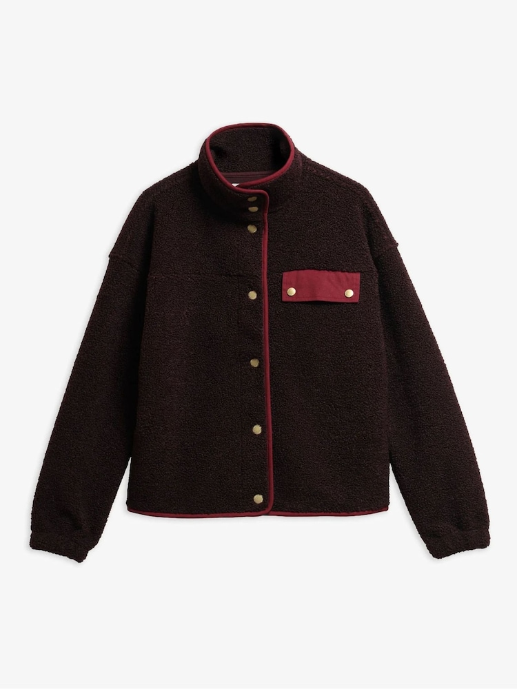 Barbour® Purple Mabel Fleece - Image 6 of 6 Barbour® Purple Mabel Fleece - Image 6 of 6