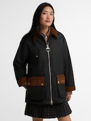 Barbour® Blue Treeton Wax Jacket - Image 1 of 6