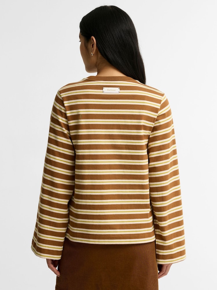 Barbour® Brown Maplewood Top - Image 2 of 7 Barbour® Brown Maplewood Top - Image 2 of 7