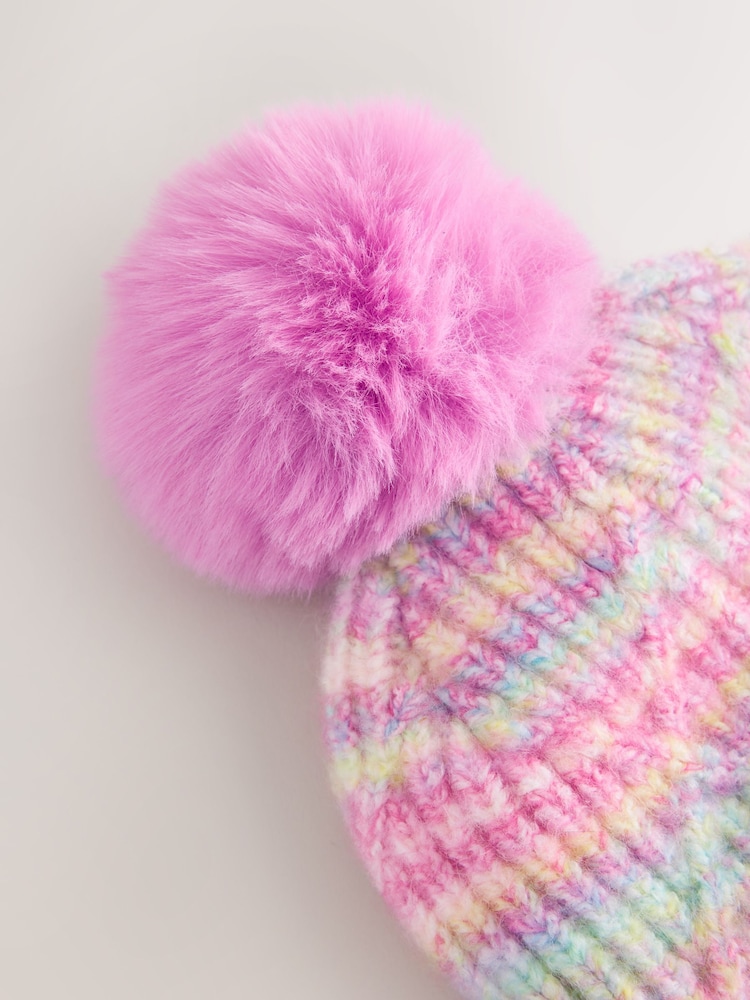 Rainbow Trapper Hat (3mths-13yrs) - Image 3 of 3 Rainbow Trapper Hat (3mths-13yrs) - Image 3 of 3