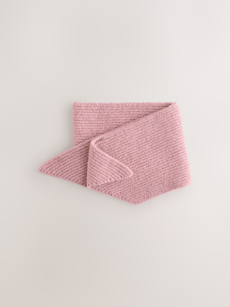 淺粉紅色 - Cosy Tapered Scarf (3-16yrs) - 圖片 1，共 3