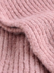 淺粉紅色 - Cosy Tapered Scarf (3-16yrs) - 圖片 2，共 3