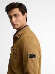 Barbour International Brown Arlo Overshirt - Image 3 of 6