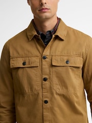 Barbour International Brown Arlo Overshirt - Image 5 of 6