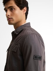 Barbour International Grey Arlo Overshirt - Image 3 of 6