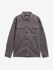 Barbour International Grey Arlo Overshirt - Image 6 of 6