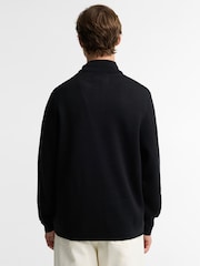 Barbour International Burley Half Zip Cardigan - תמונה 3 מתוך 5