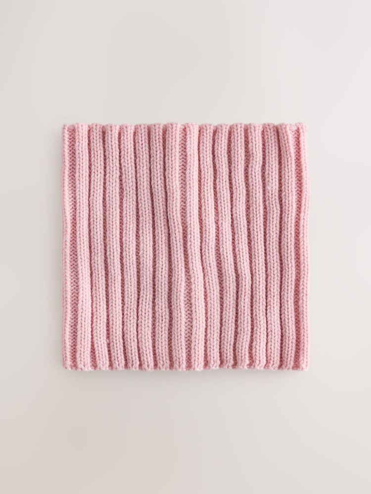 Rosa - Rib Snood (1-16años) - Imagen 2 de 2