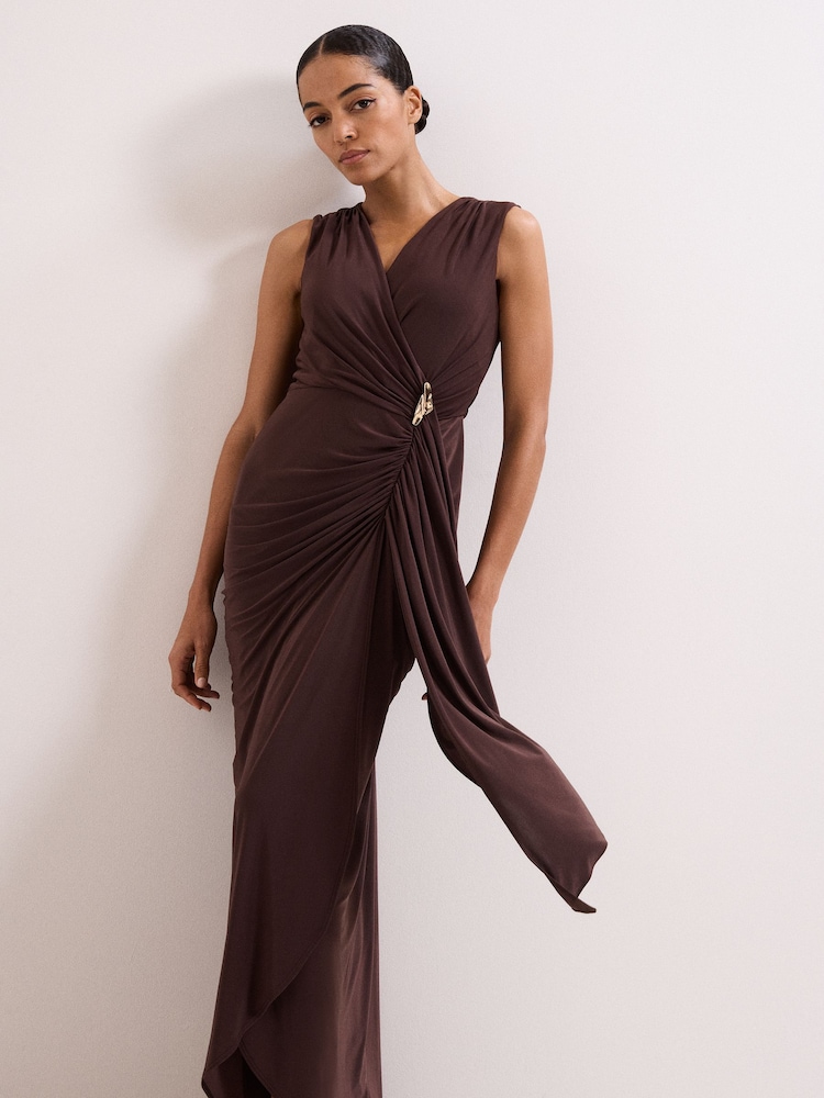 phase eight brown dress Buy Delaney Maxi from Next Netherlands VW-SPR26-3 length skirt creates a Size (Women's):XX-Large Cressida Ruffled Mini Dress