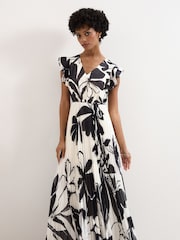 Phase Eight Black Petite Uma Dress - Image 1 of 6