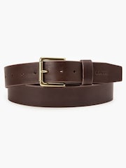 Levi's® Khaki Green Leather / Webbed Canvas Heritage Belt - Image 1 of 3