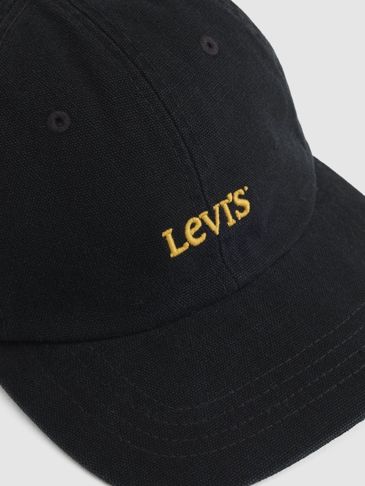Svart - Levi's® Club-logo-caps - Bilde 4 av 4