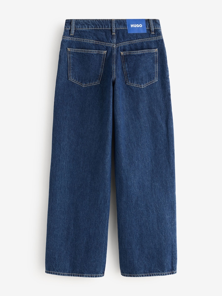 HUGO Blue Gamala Denim Jeans - Image 2 of 2 HUGO Blue Gamala Denim Jeans - Image 2 of 2