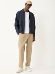 BOSS Blue Logo Zip Through Jacket - Image 2 of 5