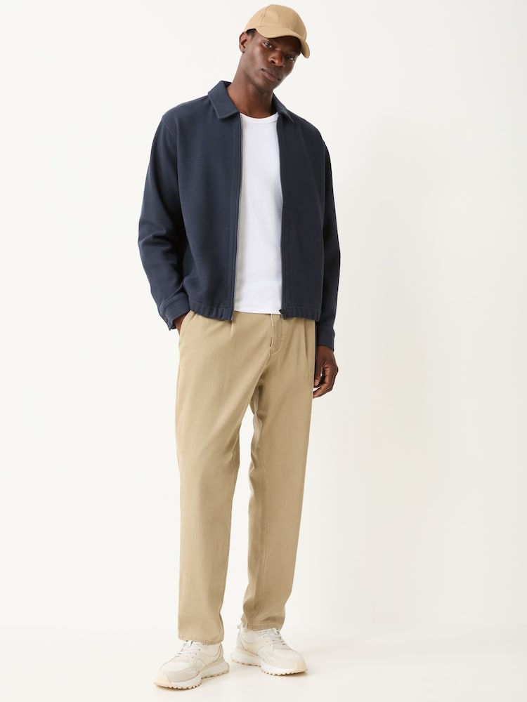 BOSS Blue Logo Zip Through Jacket - Image 2 of 5 BOSS Blue Logo Zip Through Jacket - Image 2 of 5