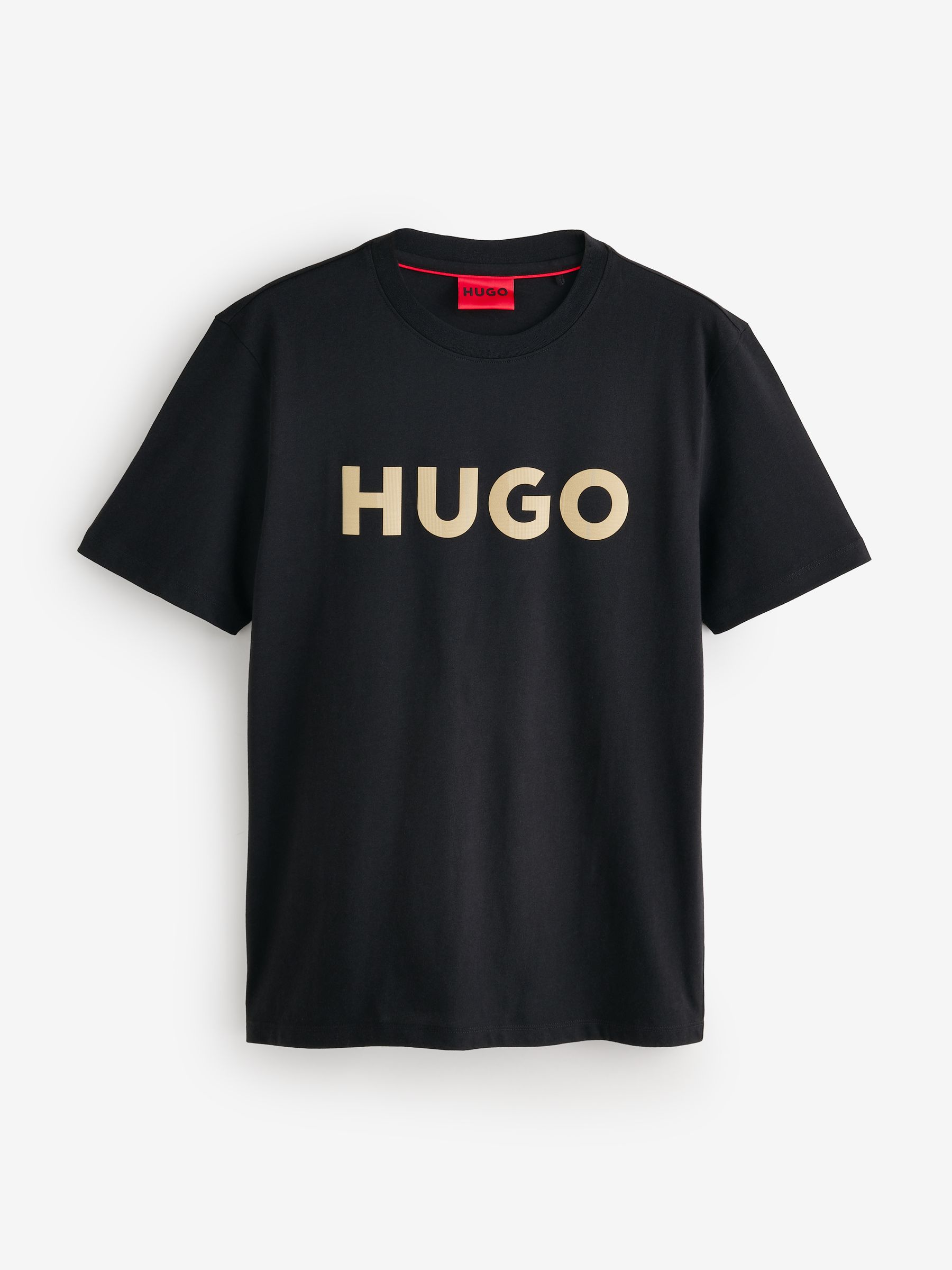 Buy HUGO Black Dulivio Regular Fit Logo T-Shirt from Next USA