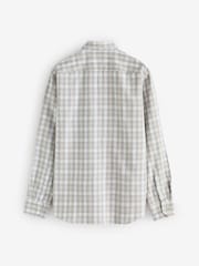 BOSS White Ricoplus Logo Check Shirt - Image 5 of 5