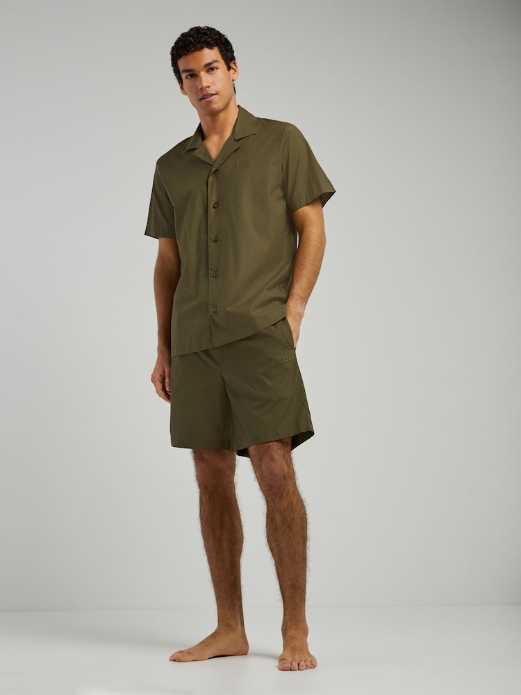 BOSS Green Logo Boxed Pyjamas Set - Image 1 of 5