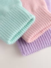 Pink/ Purple/ Blue Magic Gloves 3 Pack (3-16yrs) - Image 3 of 3