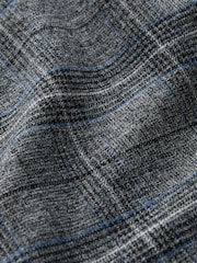 Grey/Blue Check Mini Skirt - Image 2 of 3
