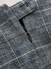 Grey/Blue Check Mini Skirt - Image 3 of 3