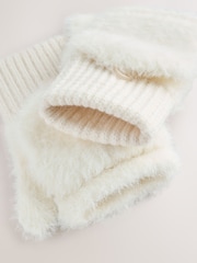 Vit - Feather Flip Mitt Gloves (3-16yrs) - Bild 3 av 3