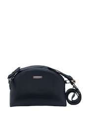 Lotus Blue Leather Handbag - Image 1 of 4