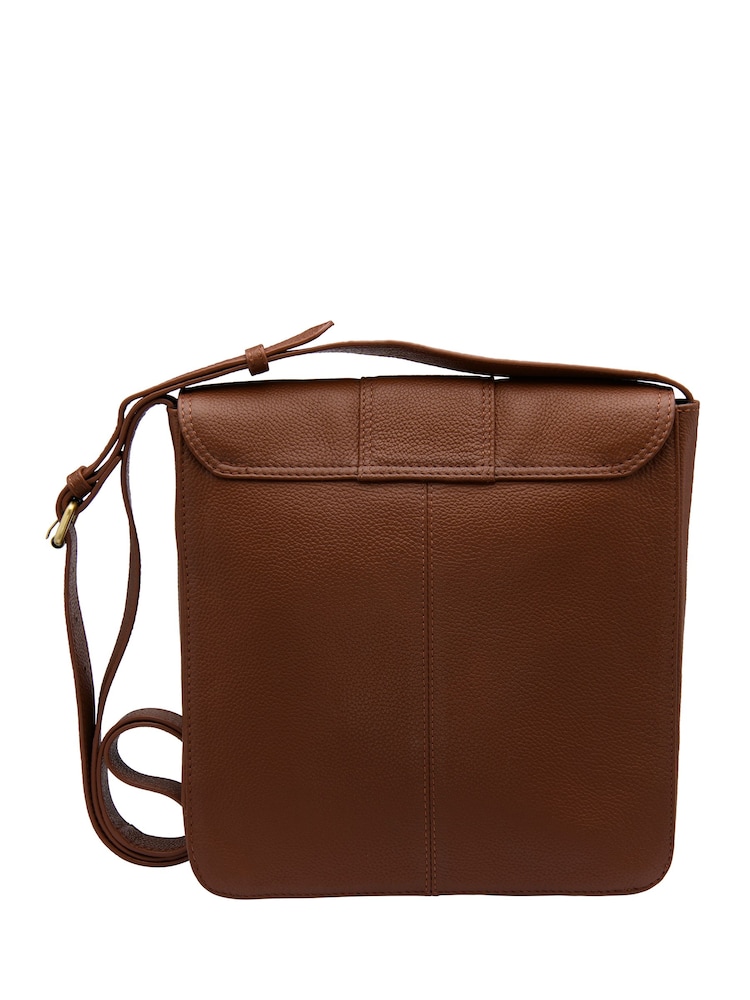 Lotus Brown Leather Handbag - Image 2 of 4 Lotus Brown Leather Handbag - Image 2 of 4