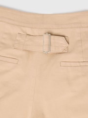 Whistles Wide Leg Casual Cotton Trousers - Imaginea 5 din 5