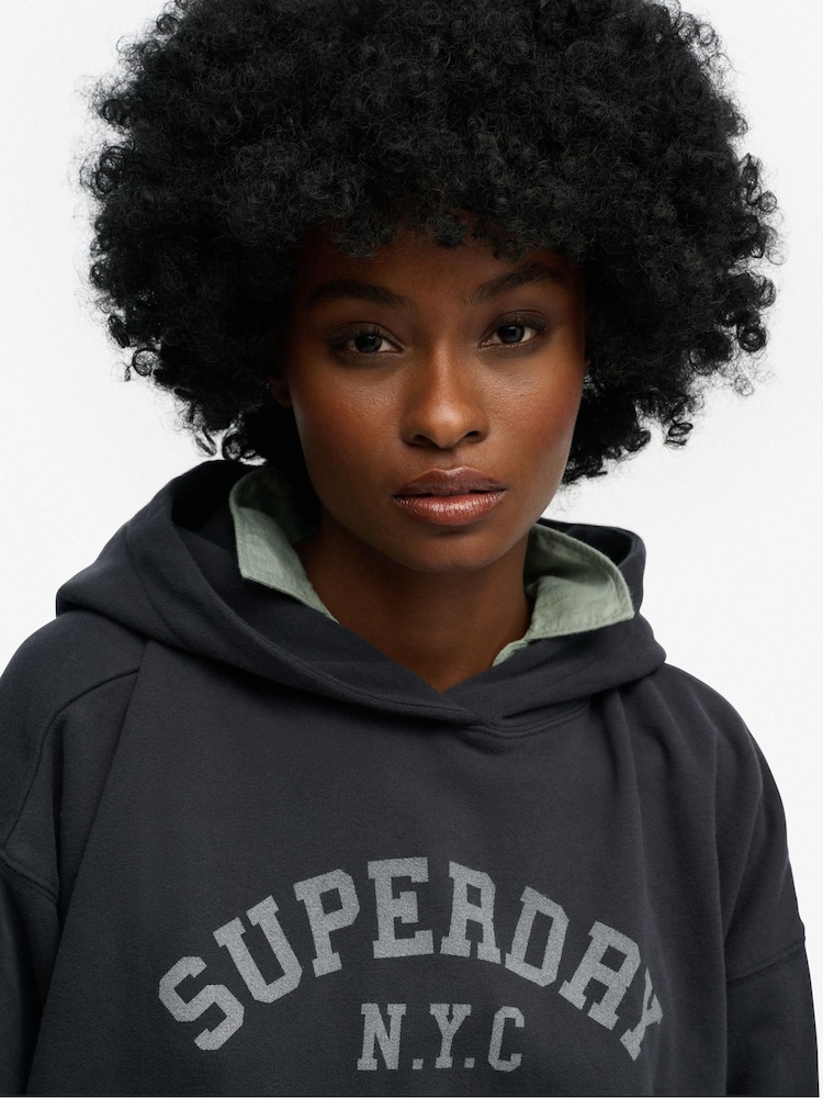 Superdry Athletic Essentials Relaxed Hettegenser - Bilde 5 av 5