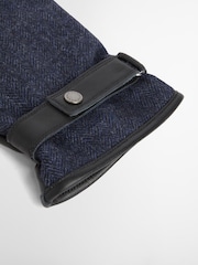 Barbour® Blue Barlow Gloves - Image 3 of 5