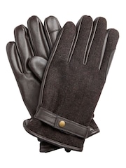 Barbour® Brown Barlow Gloves - Image 1 of 4
