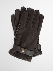 Barbour® Brown Barlow Gloves - Image 2 of 4