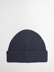Barbour® Blue Cascade Knitted Beanie Hat - Image 2 of 4
