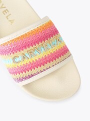 Carvela Pink Sicily Slider Sandals - Image 5 of 5