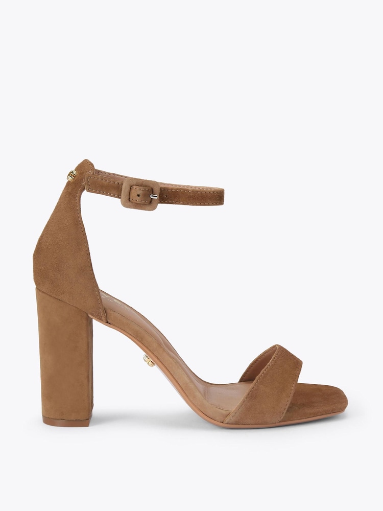 Carvela Brown Regatta Heel Sandals - Image 1 of 4 Carvela Brown Regatta Heel Sandals - Image 1 of 4