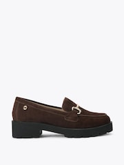 Carvela Dark Brown Snap Chunky Sandals - Image 2 of 5