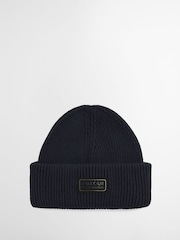 Barbour® International Blue Craywell Beanie Hat - Image 1 of 4