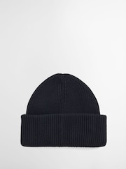 Barbour® International Blue Craywell Beanie Hat - Image 2 of 4