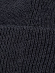 Barbour® International Blue Craywell Beanie Hat - Image 4 of 4