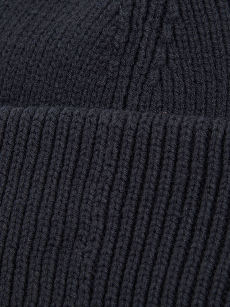 Barbour® International Blue Craywell Beanie Hat - Image 4 of 4