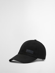 Barbour International Black Norton Drill Sports Cap - Image 1 of 4