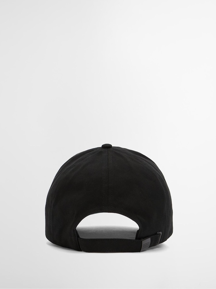Barbour International Black Norton Drill Sports Cap - Image 4 of 4