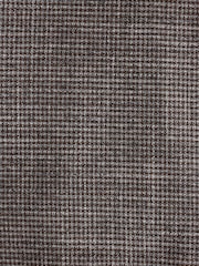 Brown Regular Fit Trimmed Puppytooth Texture Suit Waistcoat - Image 9 of 9