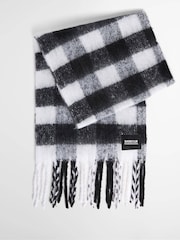 Barbour® International Black Branton Knitted Scarf - Image 1 of 4