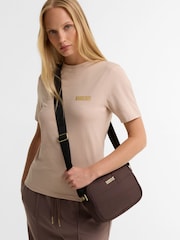 Barbour® International Brown Monaco Baffle Quilt Cross-Body Bag - Image 1 of 2