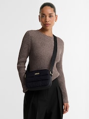Barbour® International Black Monaco Baffle Quilt Cross-Body Bag - Image 1 of 1