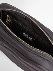 Barbour® International Black Monaco Baffle Quilt Cross-Body Bag - Image 4 of 5