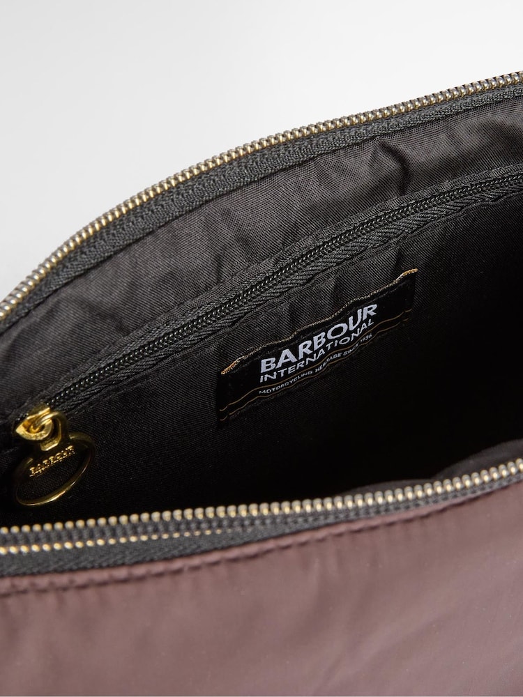 Barbour® International Brown Monaco Sling Bag - Image 4 of 4